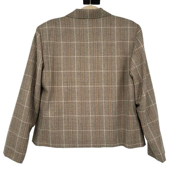 Orvis Vintage Tweed Blazer Tan Size 12 - Picture 5 of 7